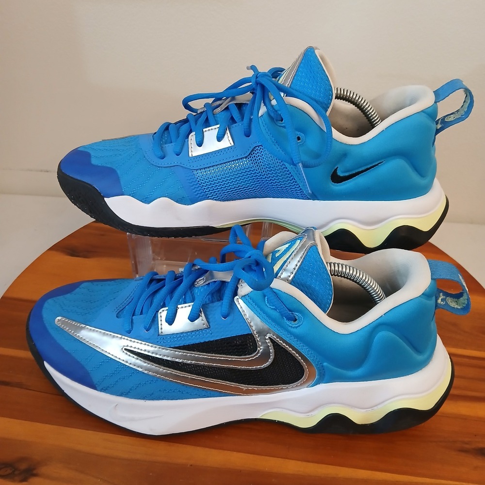 Nike Giannis Immortality 3 Mens 10.5 Blue Baksetball Shoes Sneakers DZ7533-400